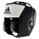 adidas アディダス ヘッドガード [Hybrid150 FLX3.0] 白黒 [ad-pt-headguard-flx30-whbk]