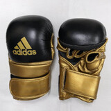 【NEW】adidas アディダス MMA パウンド グローブ Grappling Gloves 黒ゴールド Black/Gold [ad-gv-of-pound-grappling-csg061-23-bkgd]