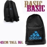 adidas Martial Arts [Basic Backpack] ベーシックバックパック 黒青 [ad-bg-basicbackpack-093-bk]